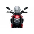 PUIG New Generation Adjustable Touring Windscreen for Ducati Diavel V4 PUIG New Generation Adjustable Touring Windscreen for Ducati Diavel V4